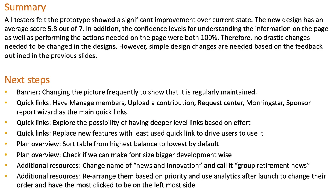 User testing session, final iteration 14